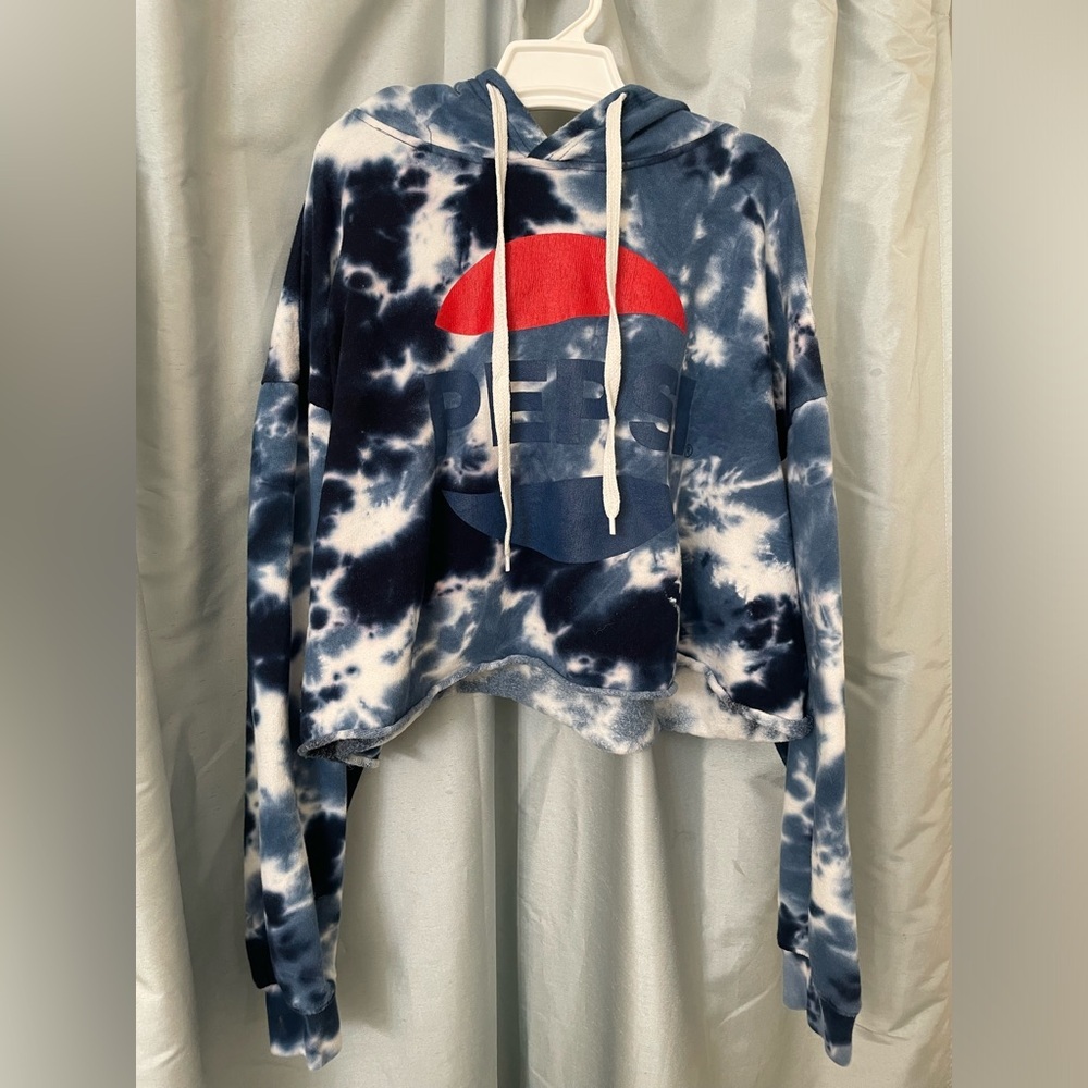 Pepsi Cropped Sweatshirt